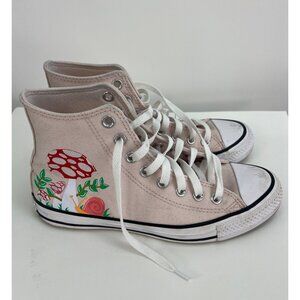 Converse Chuck Taylor All Star Hi Mushroom Garden Sneaker Blush Hush sz 8.5